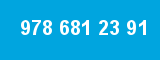 978 681 23 91 978 681 23 91